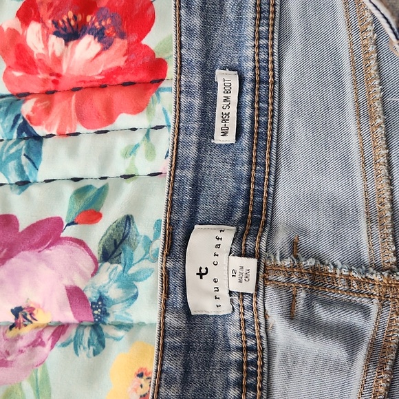 True Craft slim bootcut jean size 12 NWT - Picture 5 of 7